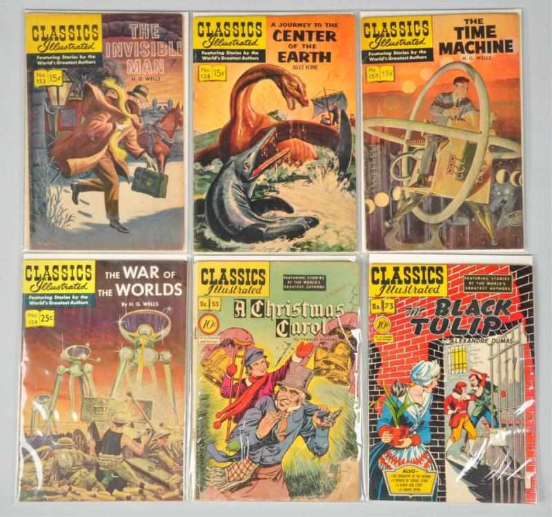 Appraisal: Silver Age Classic Illustrated Comic Books This lot contains many