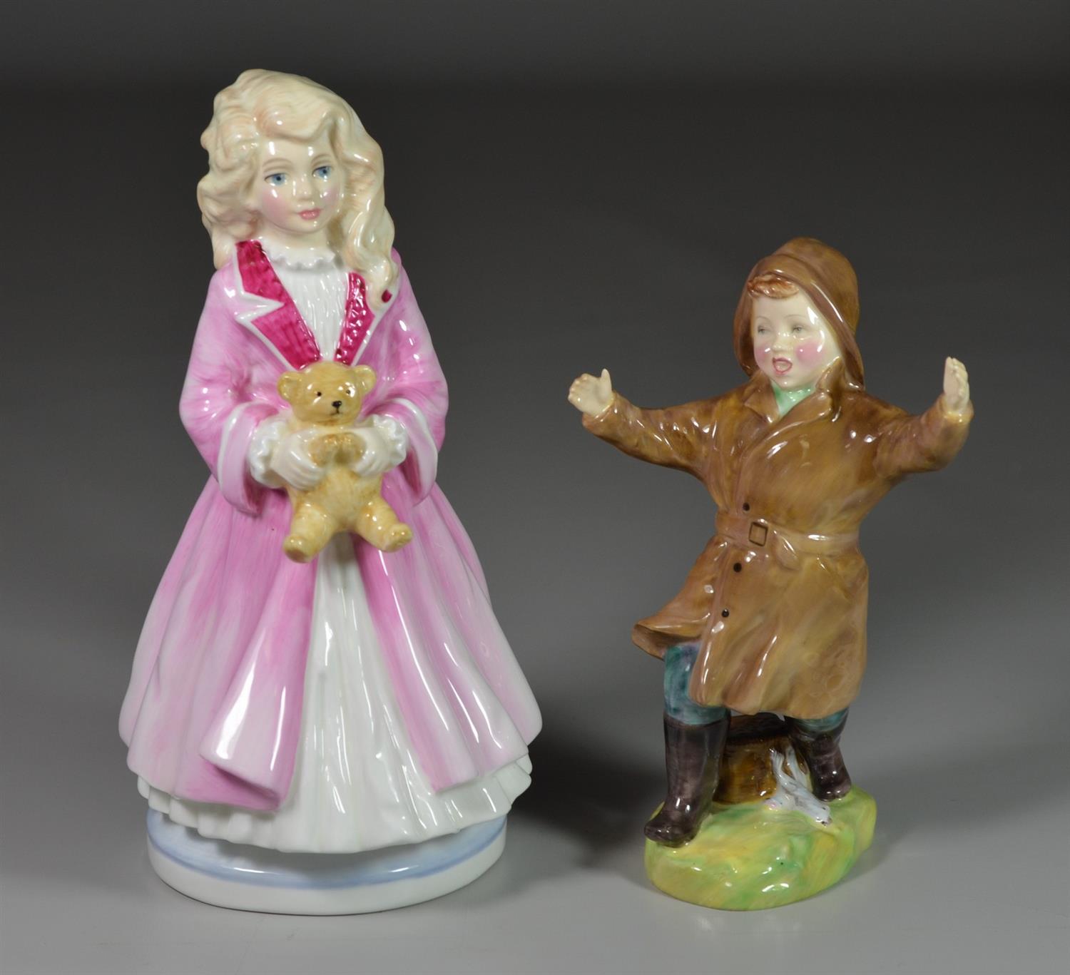 Appraisal: Royal Doulton bone china figurines Faith HN The One That