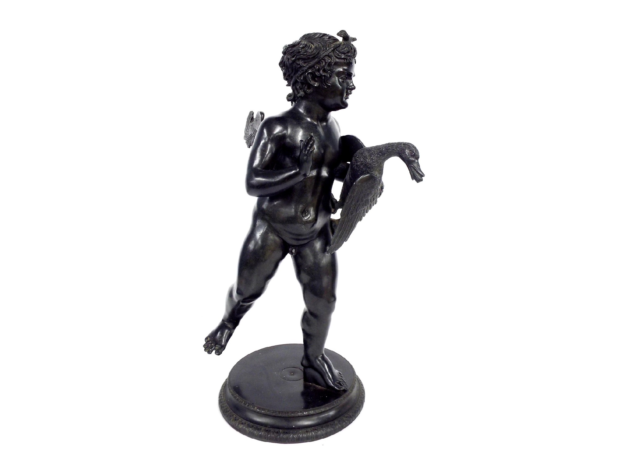 Appraisal: Sabatino Italian late th century - bronze study of a