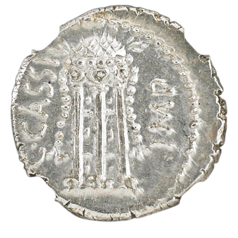 Appraisal: ANCIENT C CASSIUS LONGINUS AR DENARIUS COIN Condition Report