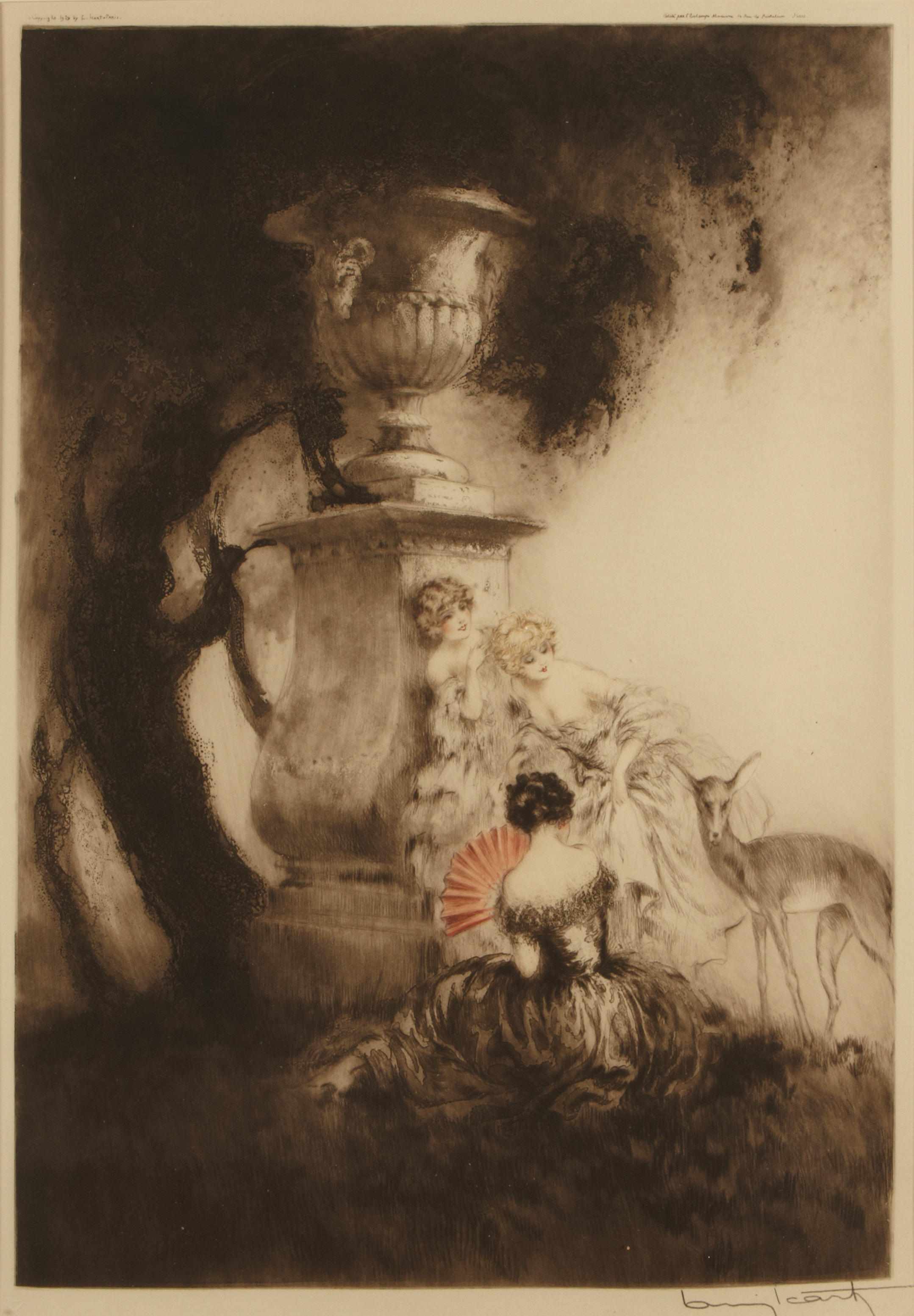 Appraisal: Louis Icart French - The Four Dears H C I