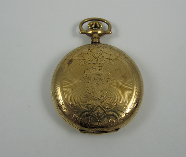 Appraisal: HAMILTON HUNTER CASE POCKET WATCH Hamilton Watch Co c with