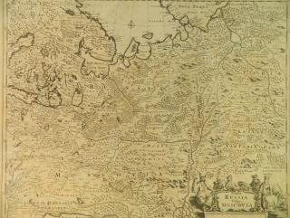 Appraisal: F De Wit Map of Russia Cartographer De Wit Frederick