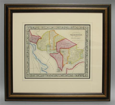 Appraisal: PLAN OF THE CITY OF WASHINGTON THE CAPITOL OF THE