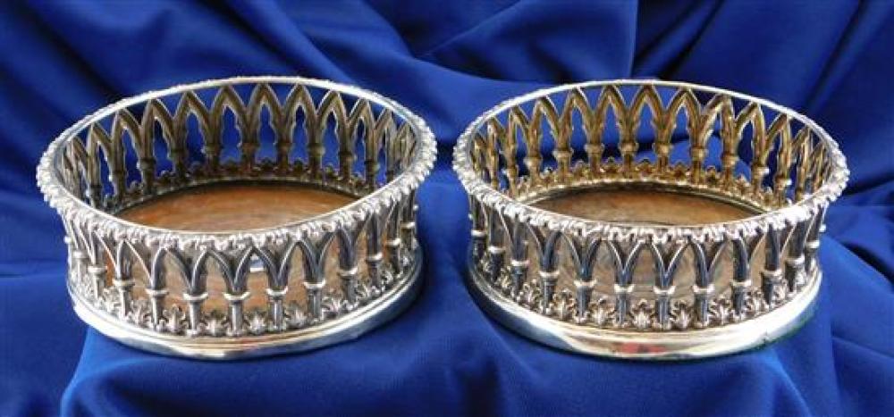 Appraisal: SILVER Henry Wilkinson Co Sheffield English reg pair of sterling