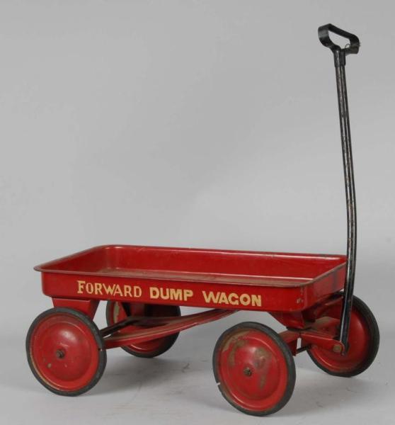 Appraisal: Pressed Steel Red Metalcraft Wagon Toy Description American Marked Forward