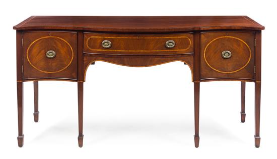 Appraisal: Sale Lot A George III Style Mahogany Sideboard retailed by