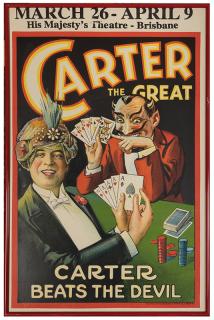 Appraisal: Carter Charles Carter Beats the Devil Cleveland Otis Litho ca