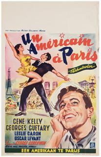 Appraisal: An American in Paris MGM Belgian x Musical by George