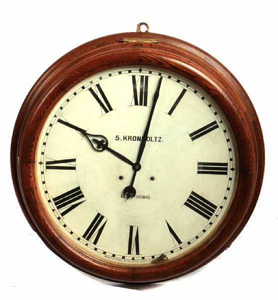 Appraisal: A Seth Thomas wall clock height in