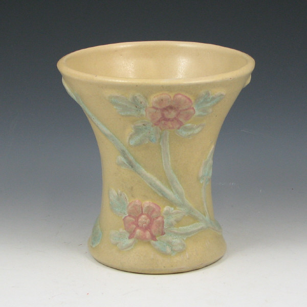 Appraisal: Hull Crab Apple Vase - Mint Crab Apple vase in