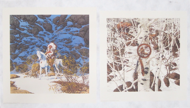 Appraisal: BEV DOOLITTLE OFFSET LITHOGRAPHS California born Titled Three More for