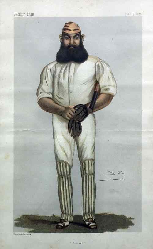 Appraisal: A Vanity Fair ''Spy'' coloured lithograph - ''Cricket'' - Portrait