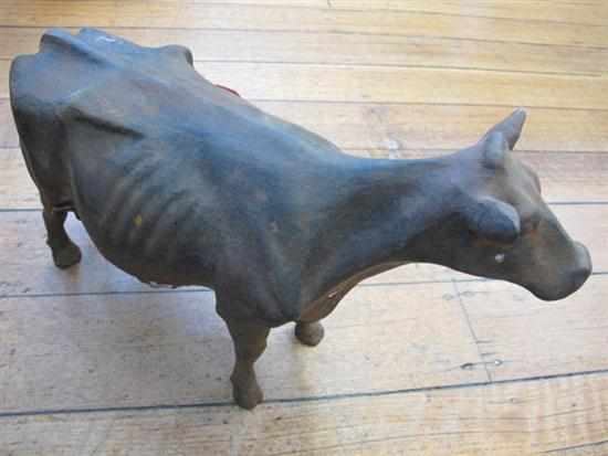 Appraisal: VICTORIAN CAST IRON COW FIGURE