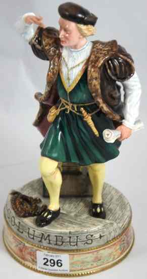 Appraisal: Royal Doulton Presteige Figure Christopher Columbus HN