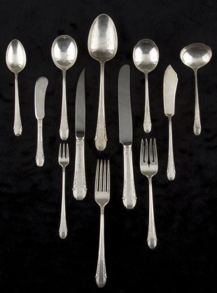 Appraisal: International Enchantress Sterling Service pieces including seafood forks steak knives