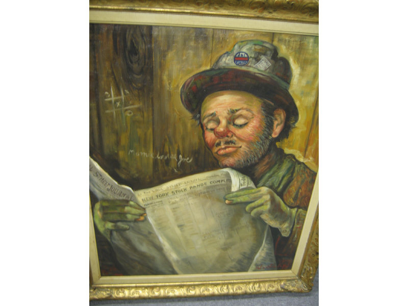 Appraisal: VALENTINE VOGEL AMERICAN TH CENTURY PLAYING THE CURB oil on