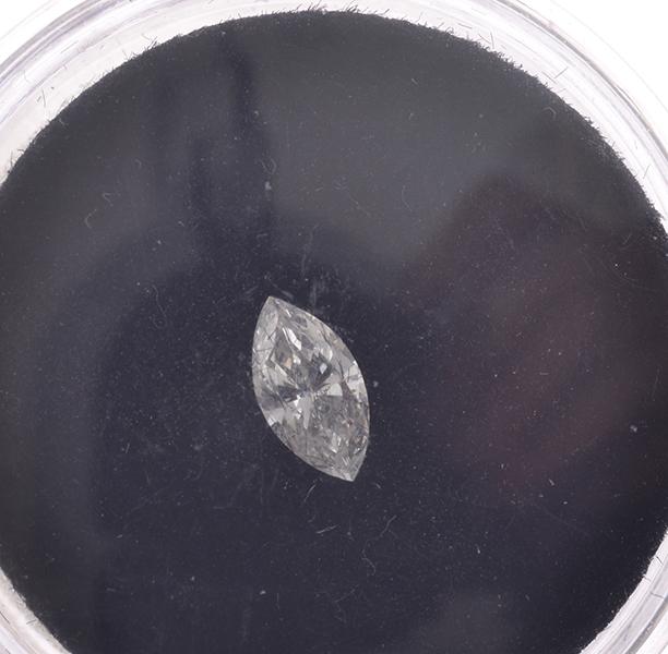 Appraisal: A LOOSE MARQUISE CUT DIAMOND WEIGHING CTS A LOOSE MARQUISE