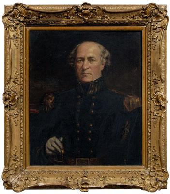 Appraisal: Albert Rosenthal painting Philadelphia Pennsylvania - quot Major General Robert