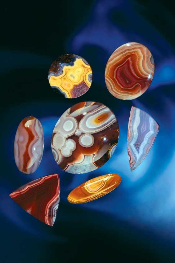 Appraisal: MEXICAN AGATE COLLECTION Laguna Coyomito Mexico Some of the most