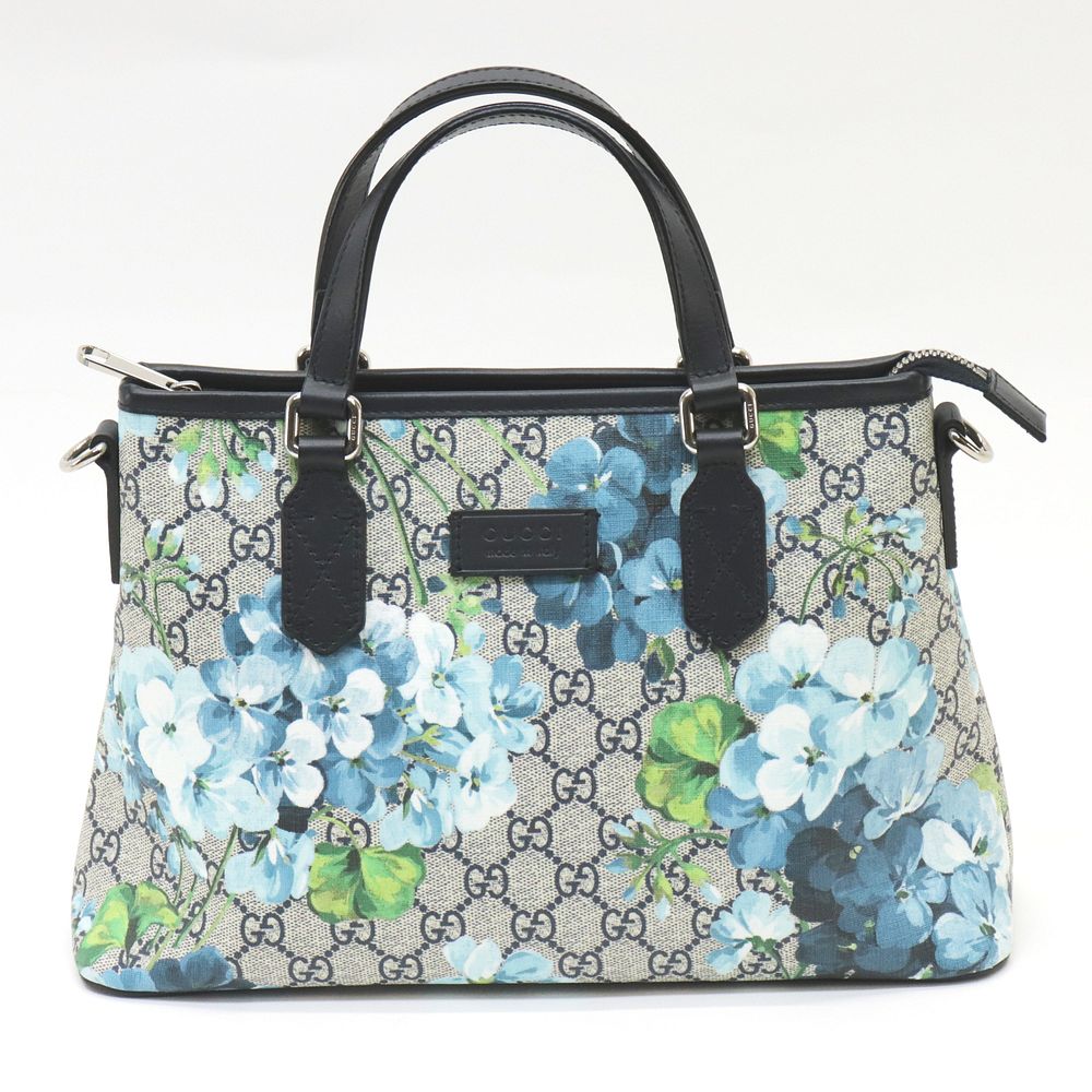 Appraisal: Gucci - Bloom Handbag Gucci Bloom in blue Coated canvas