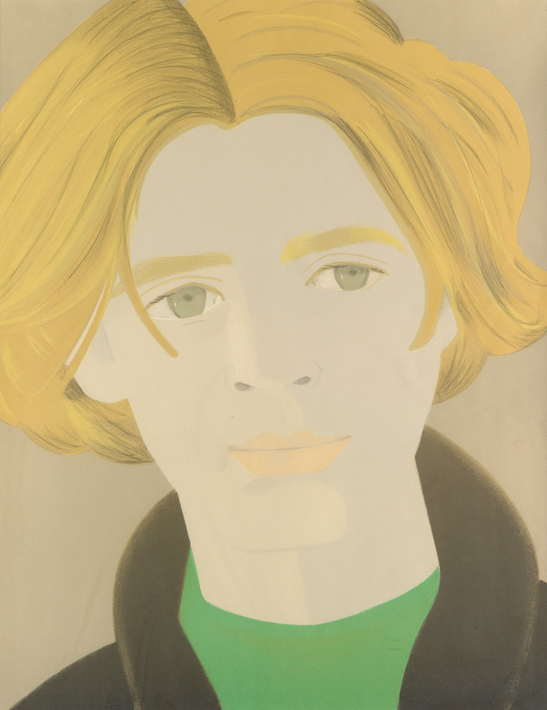 Appraisal: ALEX KATZ Homage to Frank O'Hara William Dunas Color lithograph