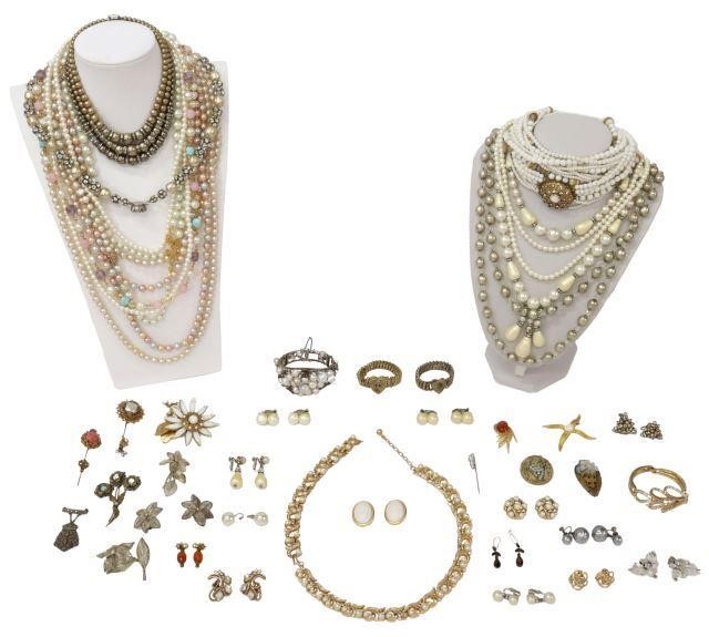 Appraisal: lot Vintage and later jewelry group highlights include Stanley Hagler