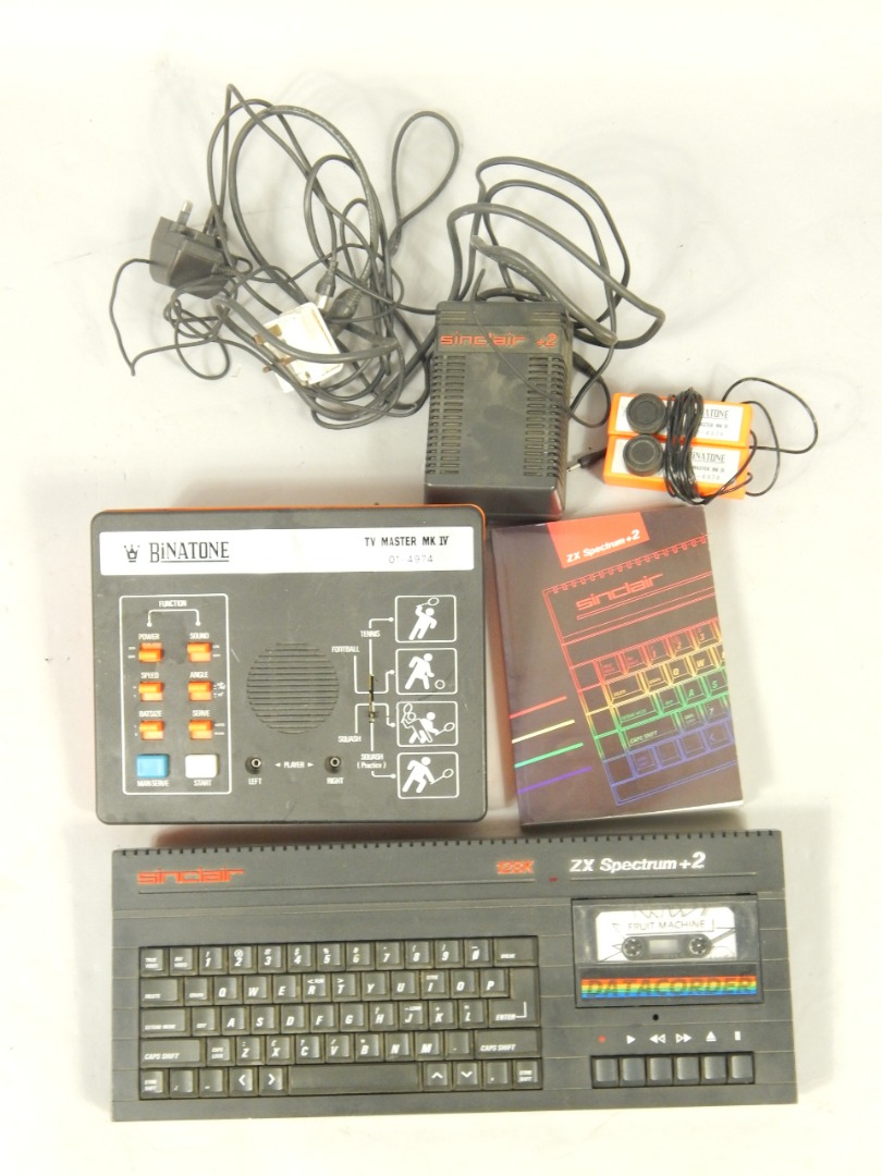 Appraisal: A Sinclair X Spectrum computer K memory with manual and