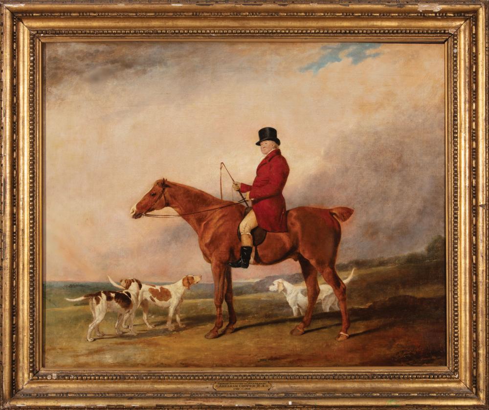 Appraisal: Abraham Cooper British - Thomas Rounding Esq on his Favorite