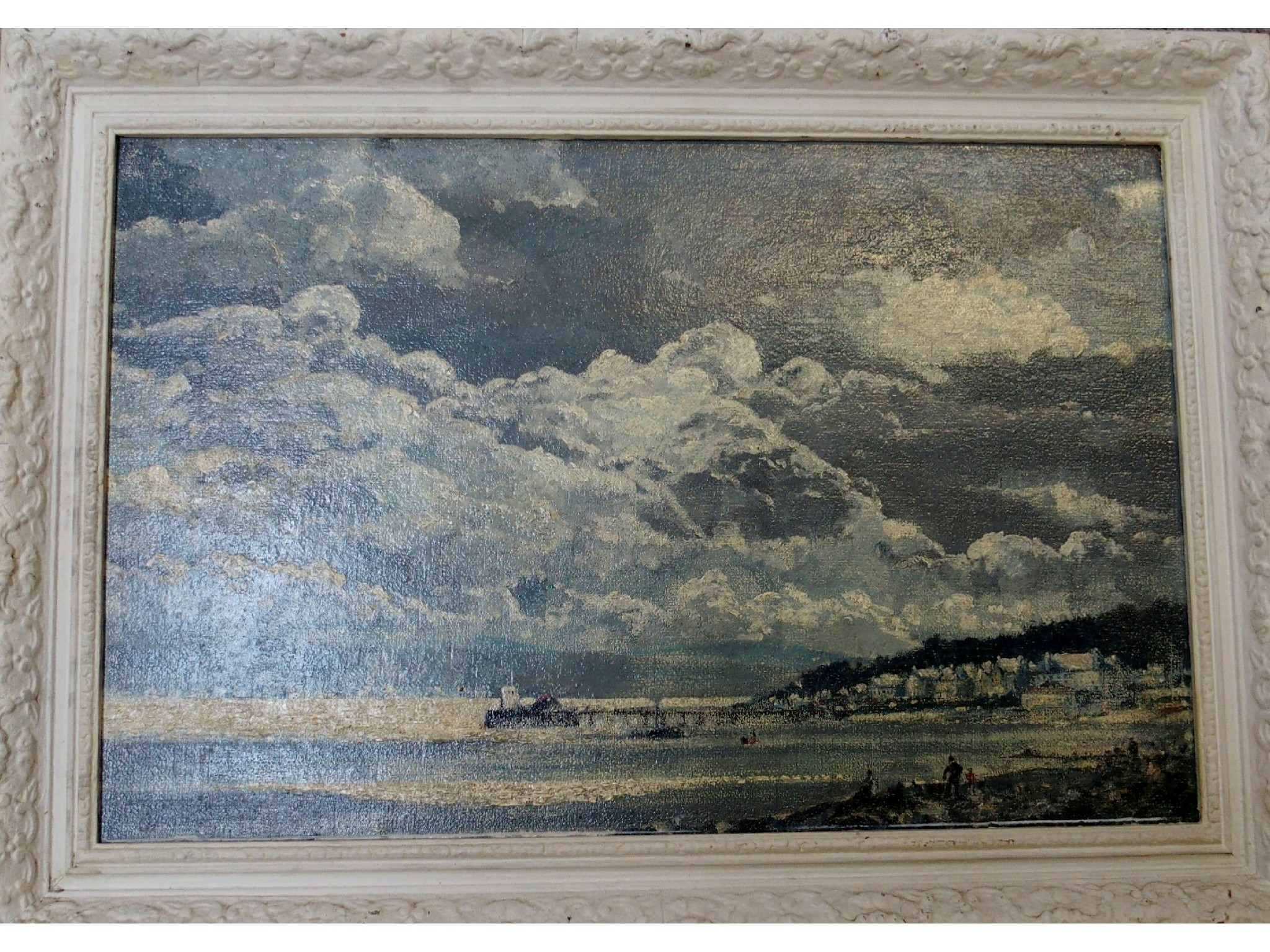 Appraisal: ARTHUR H TURNER Sunshine and Showers Kilcreggan signed oil on