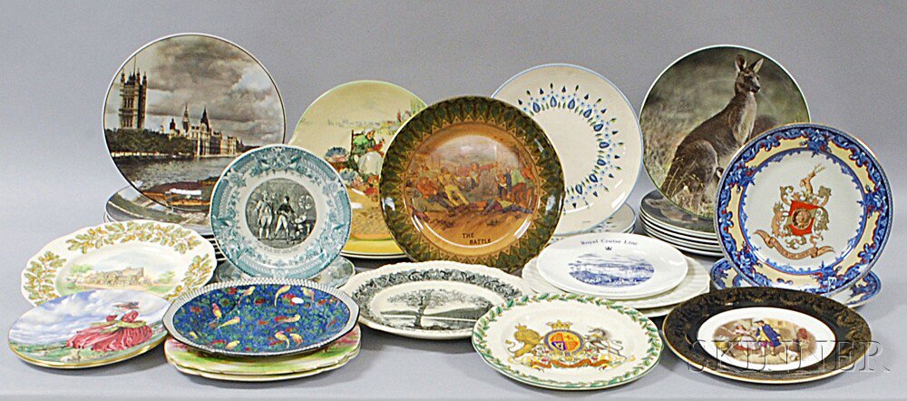 Appraisal: Forty Assorted Mostly Doulton Plates including a pair of Royal