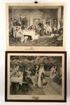 Appraisal: ENGLISH GENRE ETCHINGS - Regency Period Aristocratic Life by W