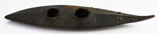 Appraisal: th c Inuit sealskin kayak model length th c Inuit