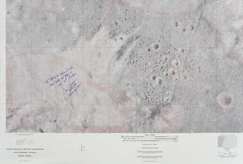 Appraisal: Taurus Littrow Lunar Topographic Orthophotomap The map is based on