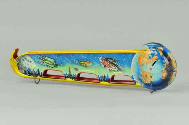 Appraisal: TERRA LUNA TECHNOFIX Germany 's lithographed tin wind-up toy has