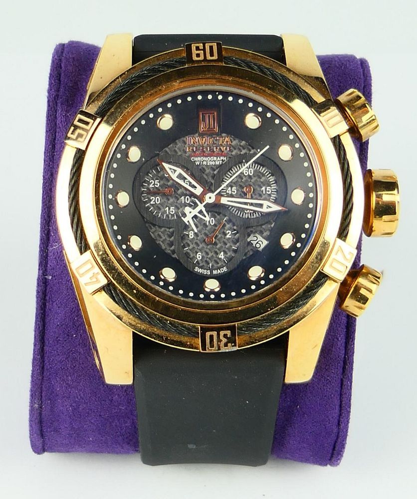 Appraisal: INVICTA RESERVE CHRONOGRAPH MT The watch was bought on a