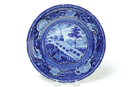 Appraisal: HISTORICAL BLUE STAFFORDSHIRE PLATE England nd quarter- th century The