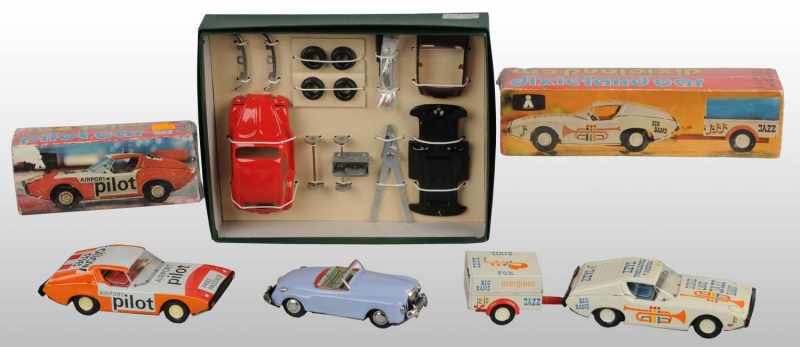 Appraisal: Lot of Automobile Toys Description German and Japanese Working Includes