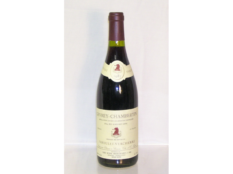 Appraisal: Gevrey-Chambertin Jaboulet-Vercherre Vintage - ml bottle Level below cork By