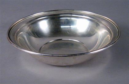 Appraisal: S Kirk Sons sterling silver fruit bowl th century Of