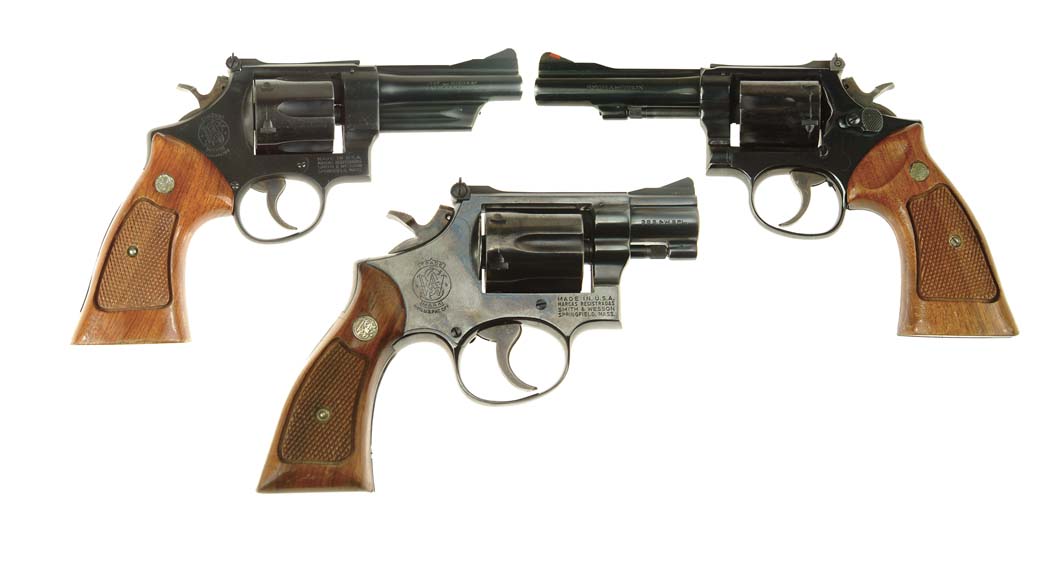 Appraisal: LOT OF SMITH WESSON DA REVOLVERS Model - Cal Mag