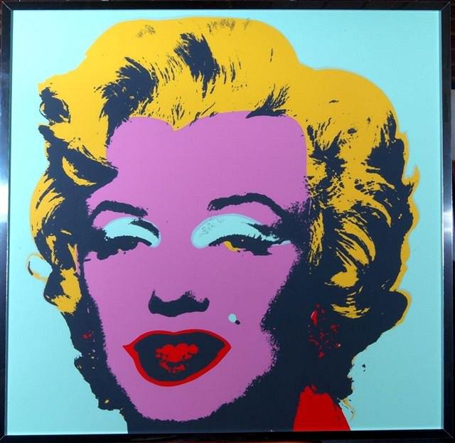 Appraisal: AFTER ANDY WARHOL - 'Marilyn Sunday B Morning 's' colour