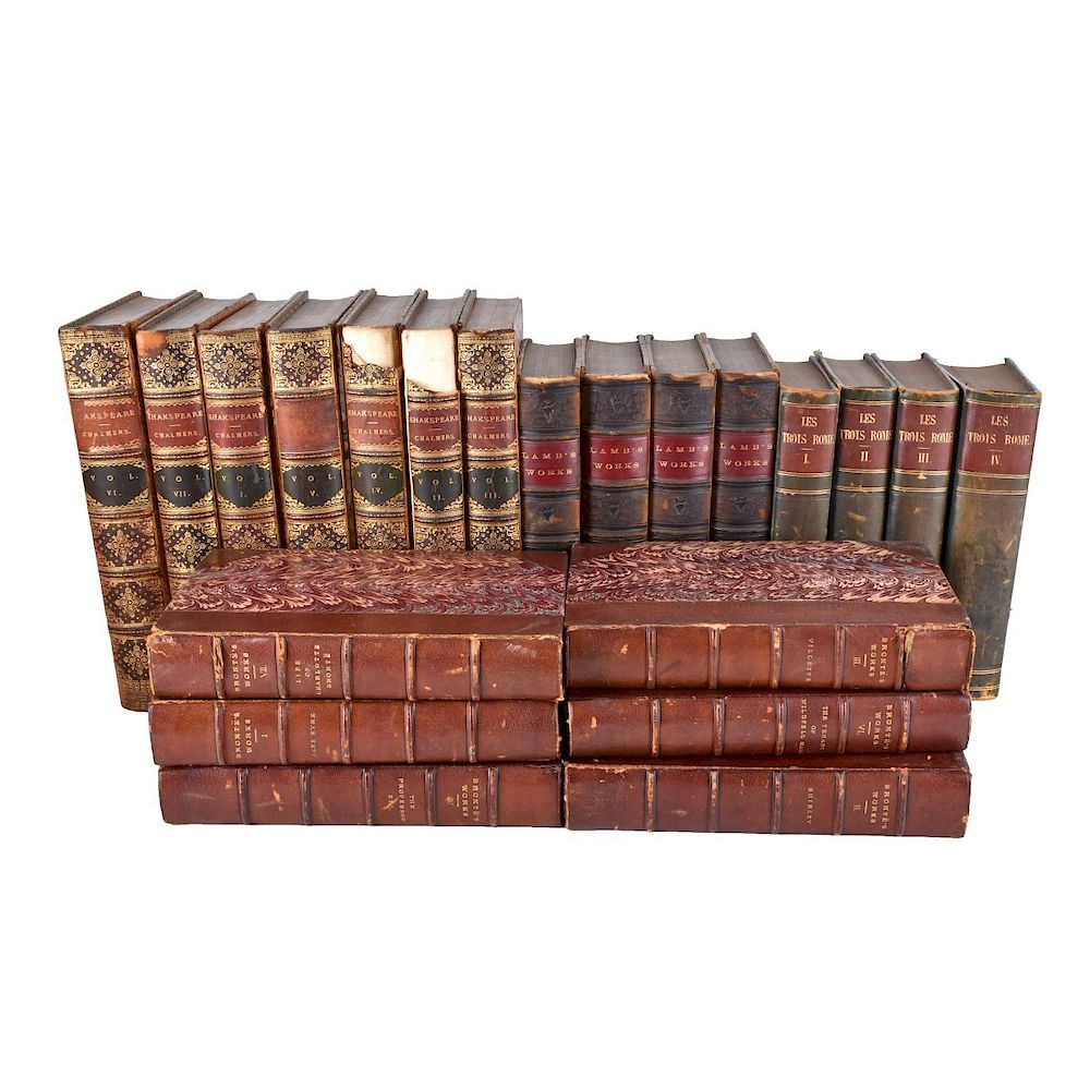 Appraisal: Lot of Books Lot of Antique Books Includes volumes by