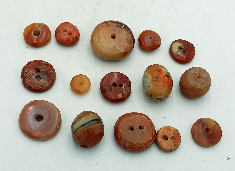 Appraisal: Tairona Carnelian Beads - ca - AD A group of