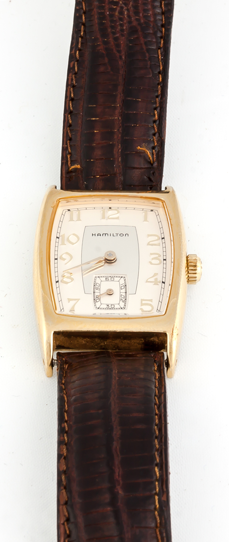 Appraisal: Gold and Stainless Steel Hamilton Wrist Watch In original box