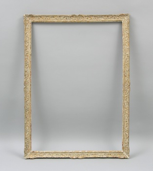 Appraisal: An Antique French Style Frame A rustic finish picture frame