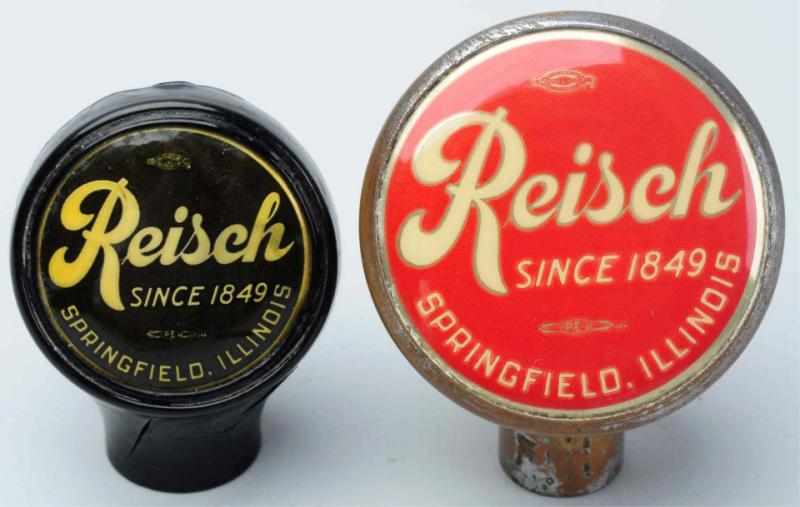 Appraisal: Lot of Reisch Beer Tap Knobs Includes one with large