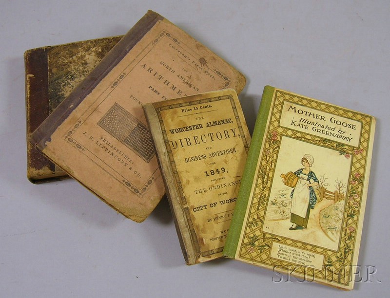 Appraisal: Four th Century Children's and Reference Books Frederick Emerson North