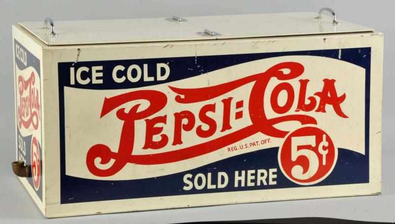 Appraisal: Pepsi-Cola Countertop Cooler Description s Difficult to find Strong overall