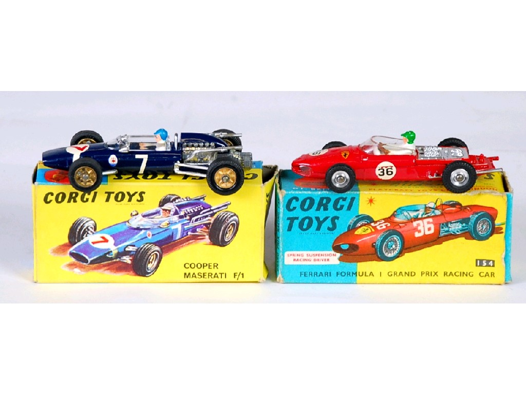 Appraisal: CORGI TOYS ALMOST MINT AND BOXED 'COOPER MASERATI F '